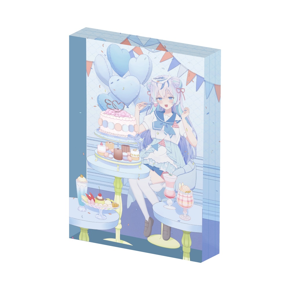 birthdayすいすいが箱の中に！？