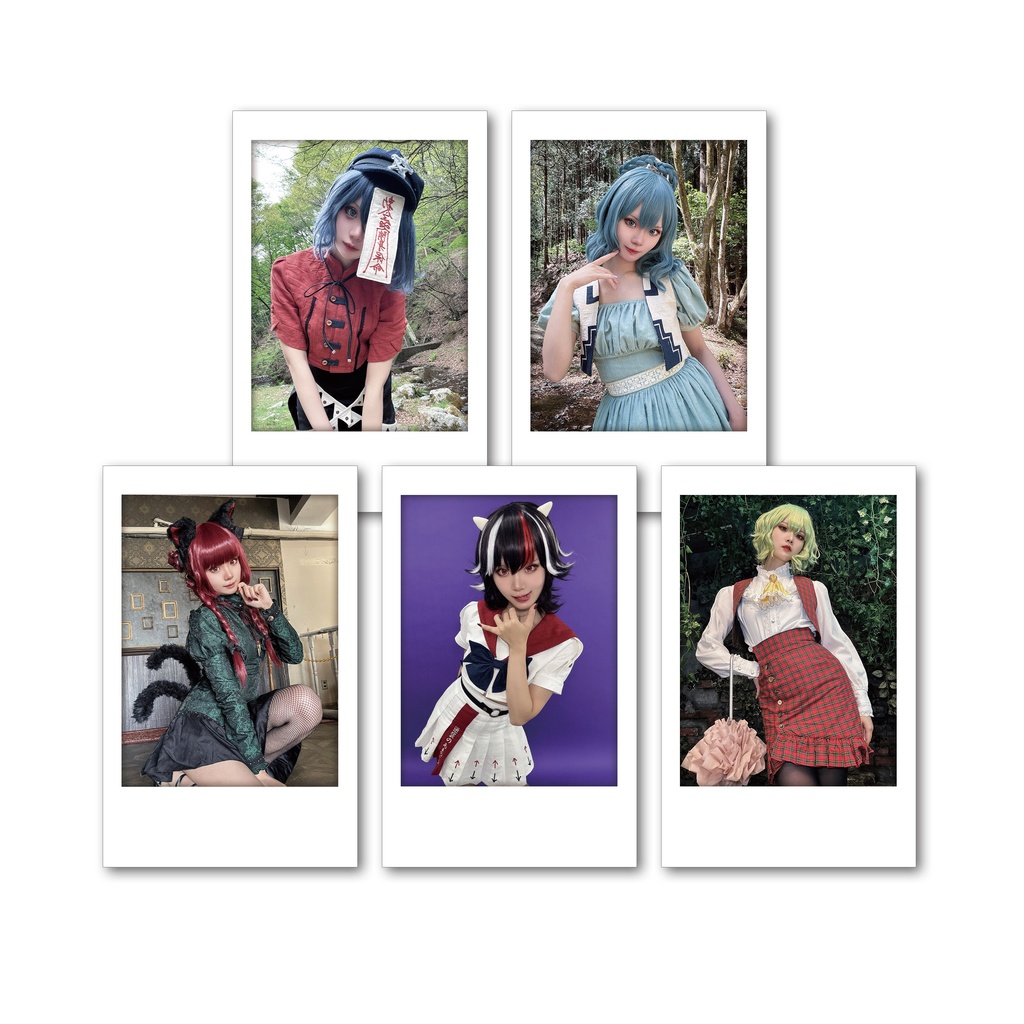 【例大祭23】チェキ風カード5枚セット