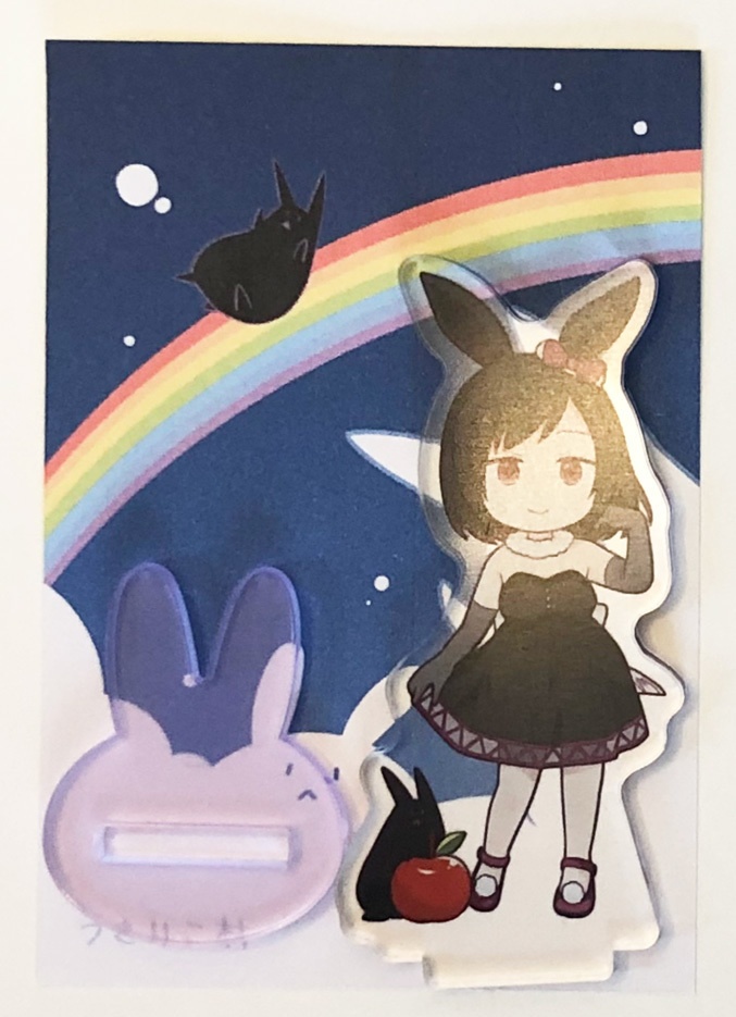 アクリルスタンド（黒うさりこ）