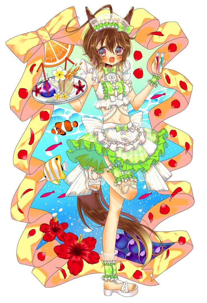 サマーメイドタキカフェちゃんアクスタ