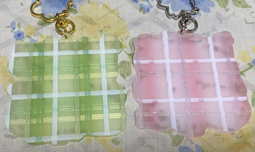 バレンタインタキカフェちゃんアクリルキーホルダー