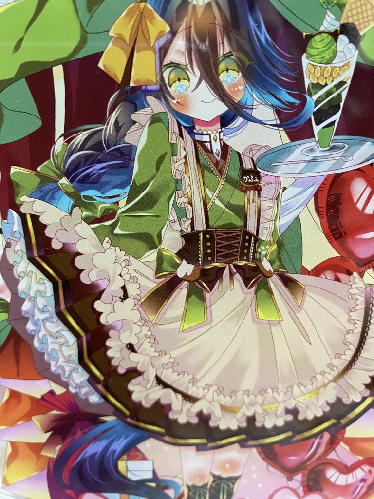 バレンタインタキカフェちゃんビッグアクリルスタンド