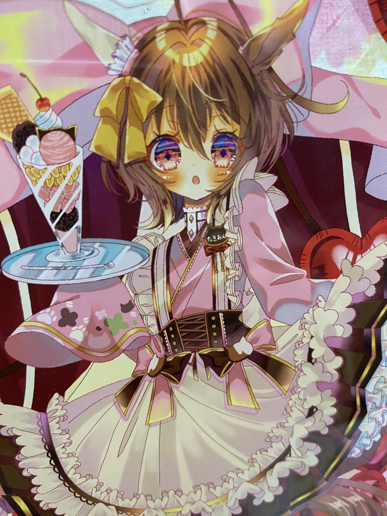 バレンタインタキカフェちゃんビッグアクリルスタンド