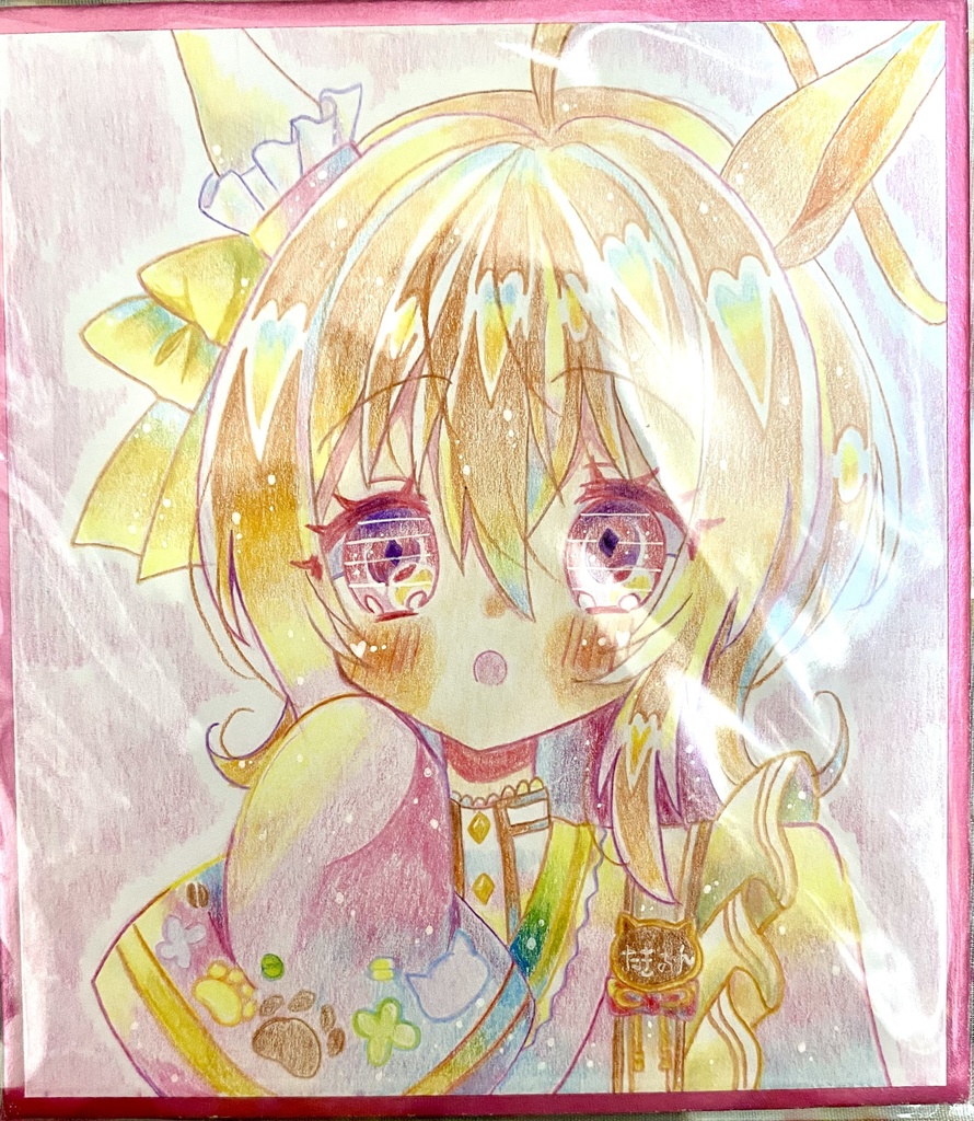 タキカフェちゃんの色紙たち