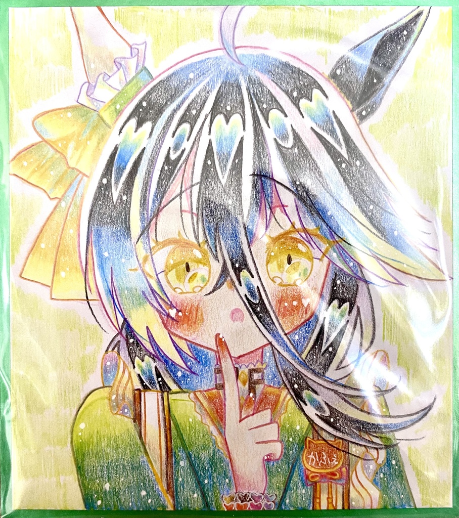 タキカフェちゃんの色紙たち