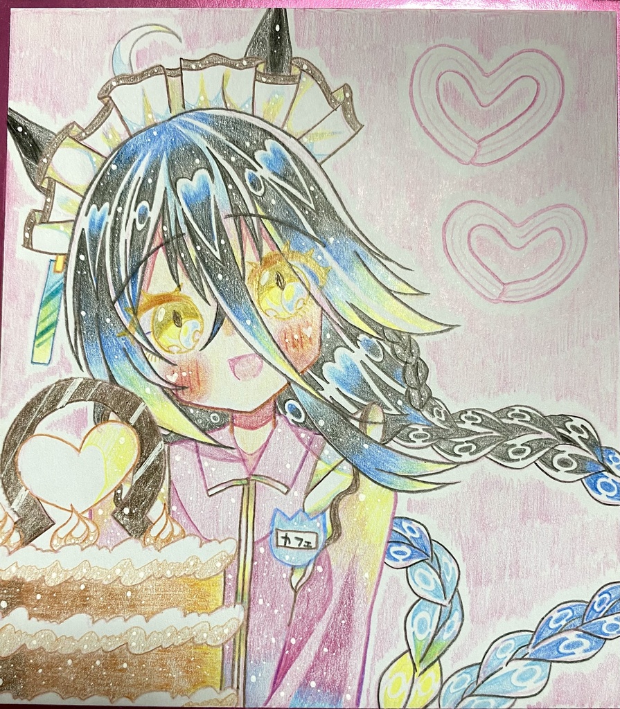 タキカフェちゃんの色紙たち