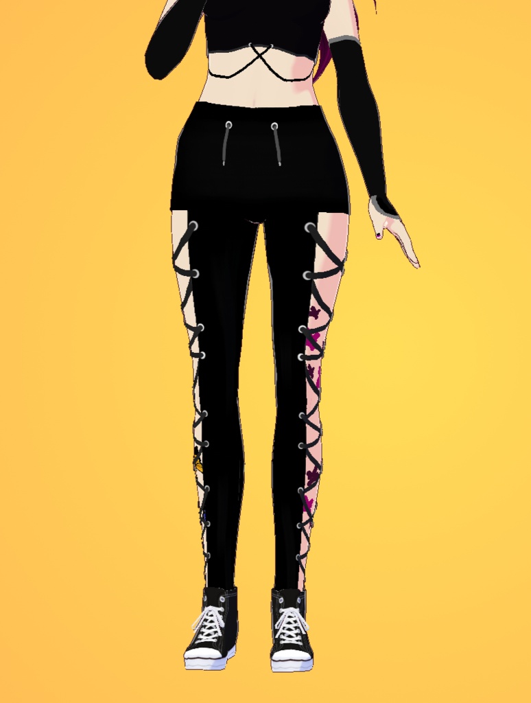 Ramune Gothic Streetwear Set ラムネ・ゴシックストリートウェアセット