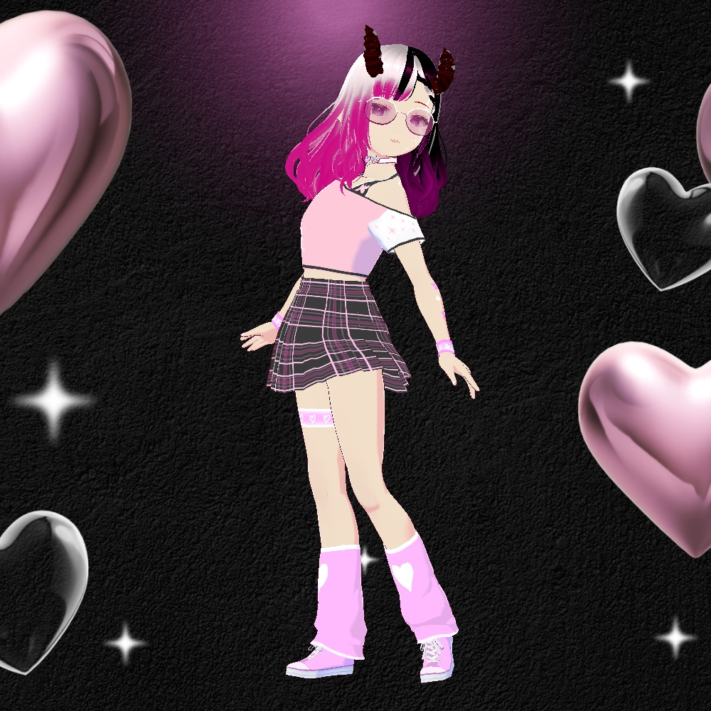 Momo Noir Flutter | Pastel Goth Butterfly Outfit 🦋💗