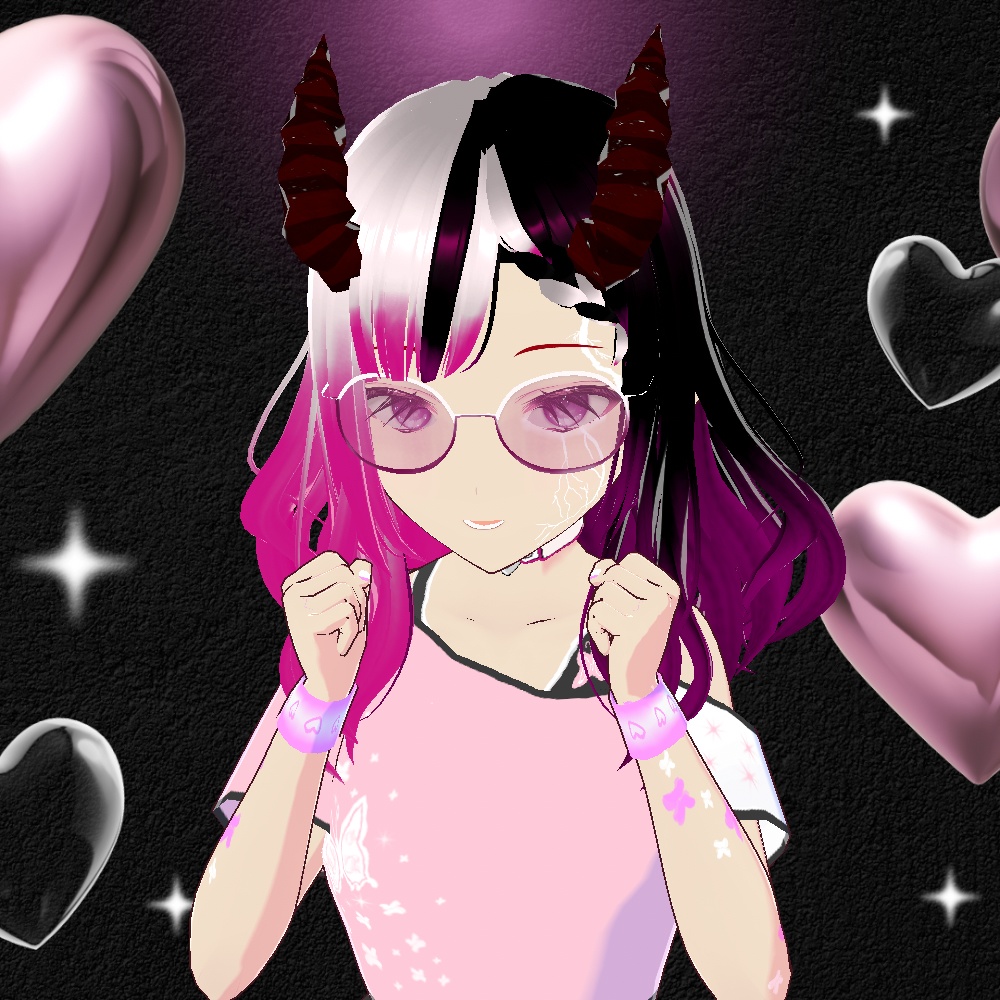 Momo Noir Flutter | Pastel Goth Butterfly Outfit 🦋💗