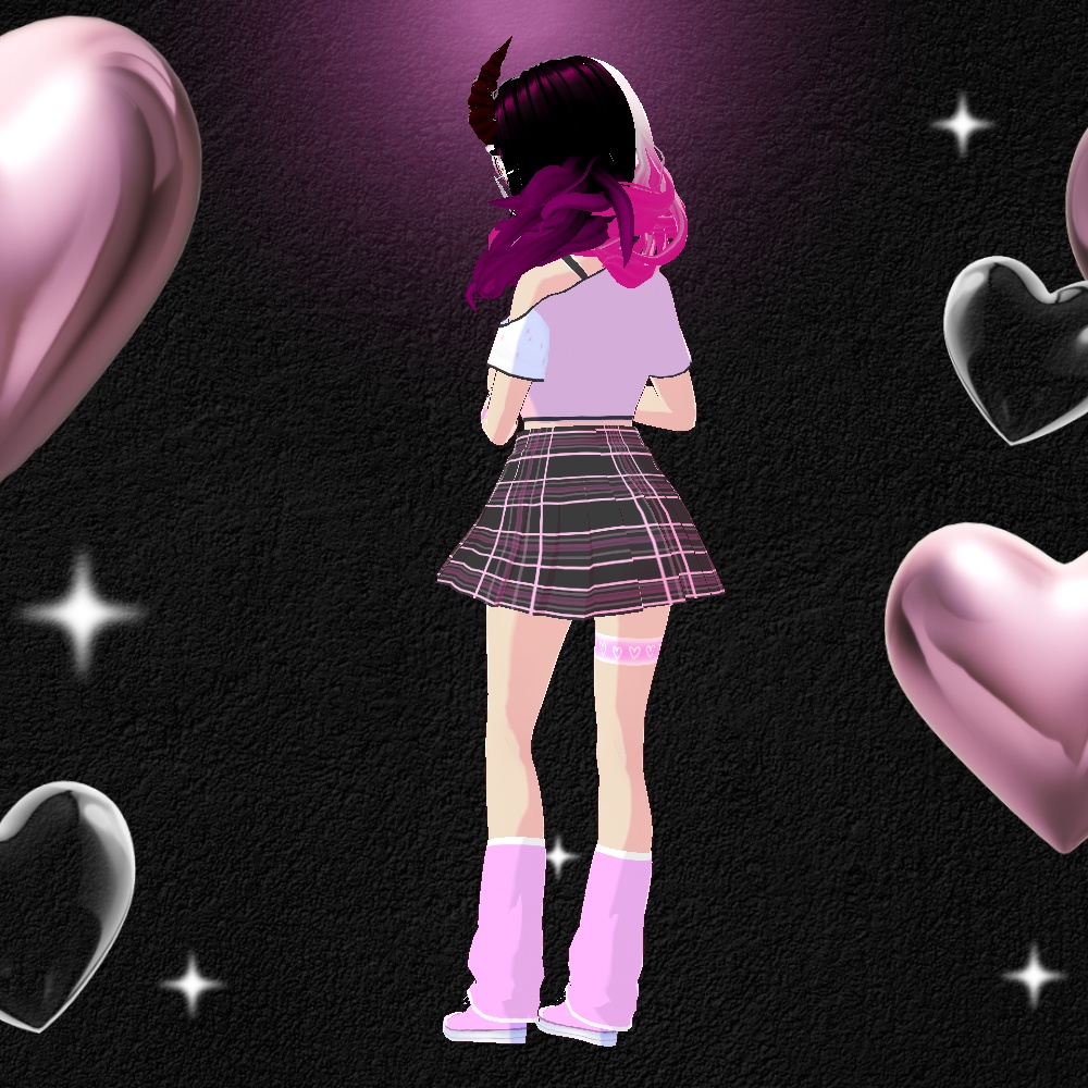 Momo Noir Flutter | Pastel Goth Butterfly Outfit 🦋💗