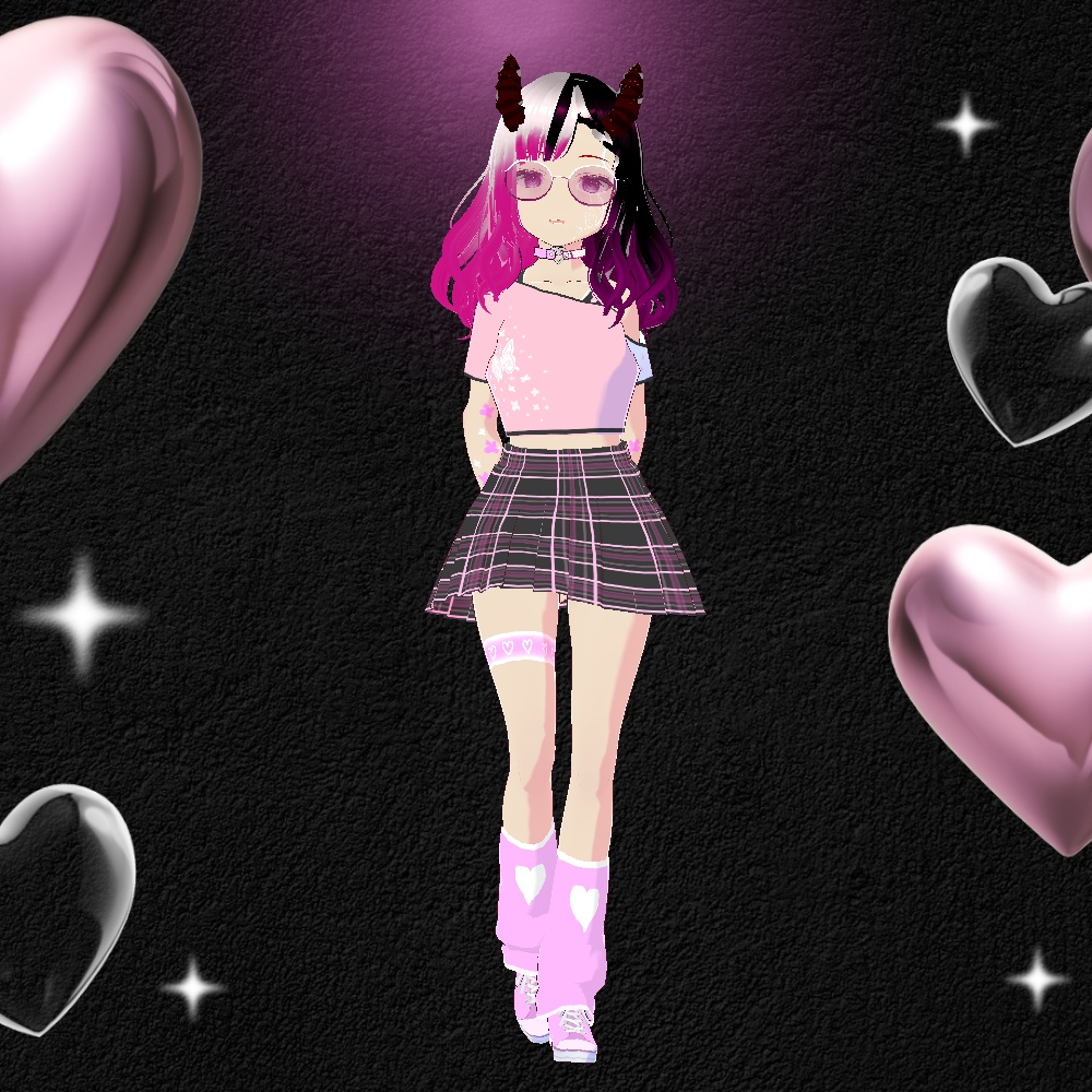 Momo Noir Flutter | Pastel Goth Butterfly Outfit 🦋💗
