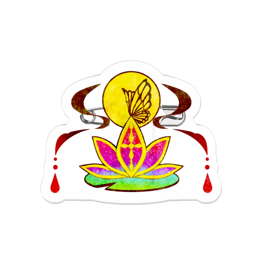 【桜陽ノ国】国章アクリルバッジ