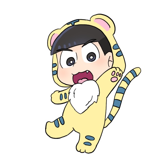 元気なトラカラちゃんアクリルスタンド