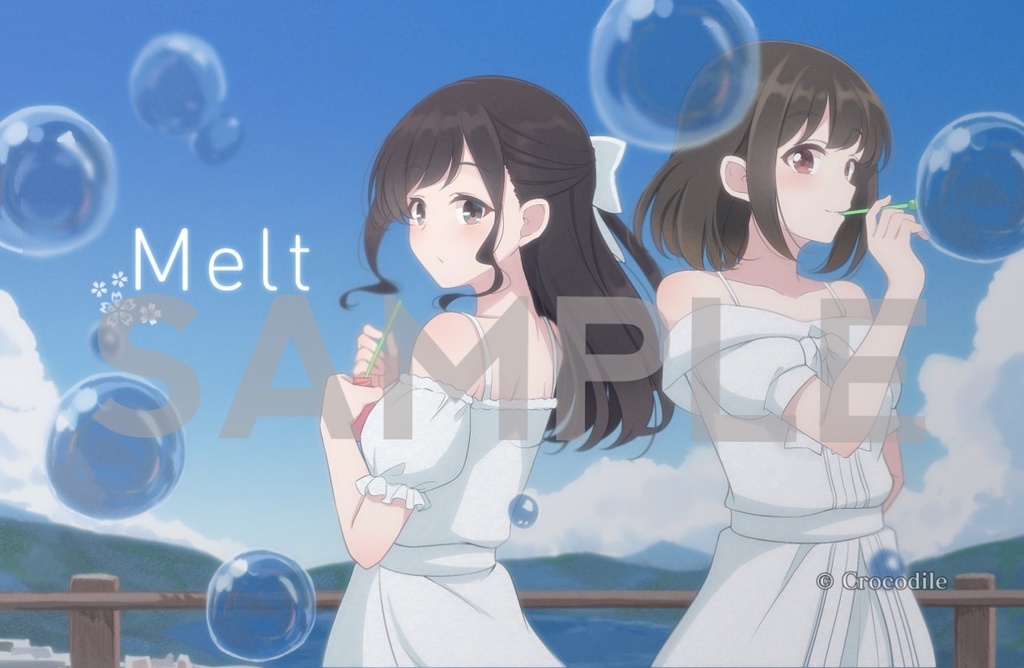 【ゆりまり】『Melt』ダウンロードカード