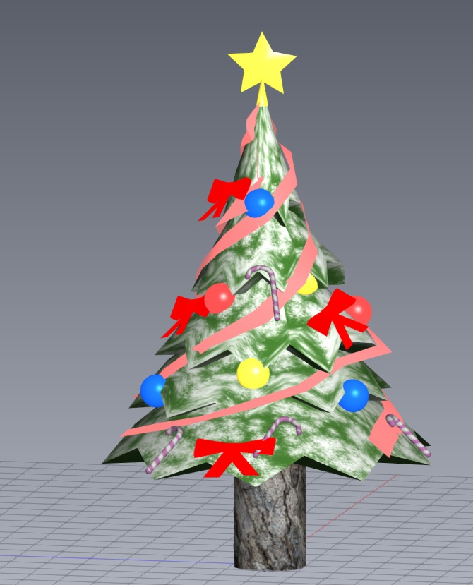 【3Dモデル】クリスマスツリー【基本無料】