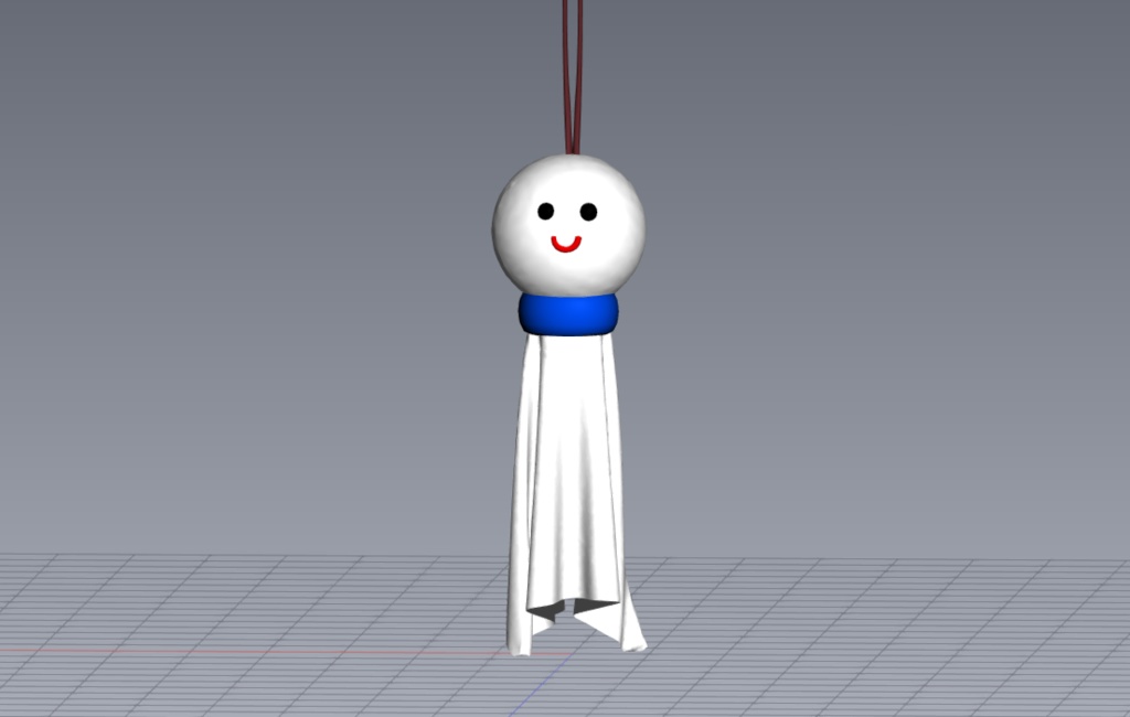 てるてる坊主さん専用ページ 3Dモデル】てるてる坊主【無料版あり】 - スタジオ リル - BOOTH