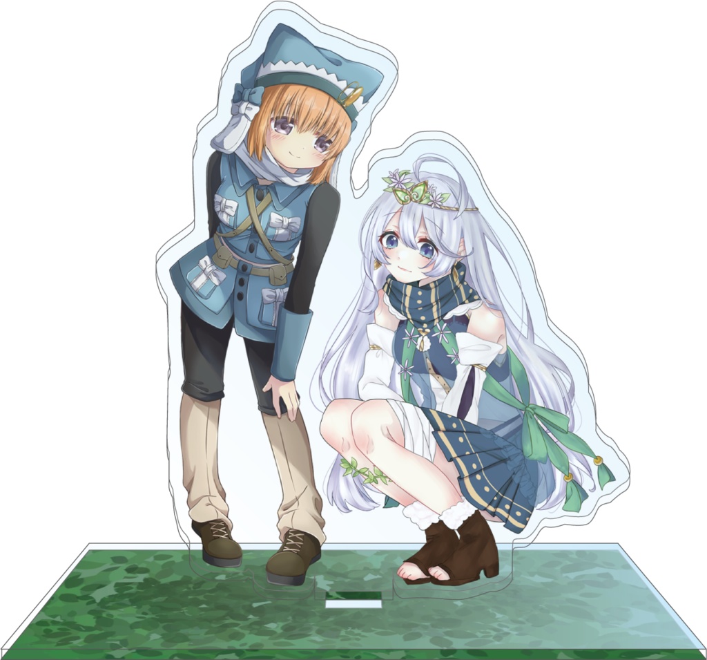 【コラボ！】三浦旭×青葉ちかアクリルスタンド