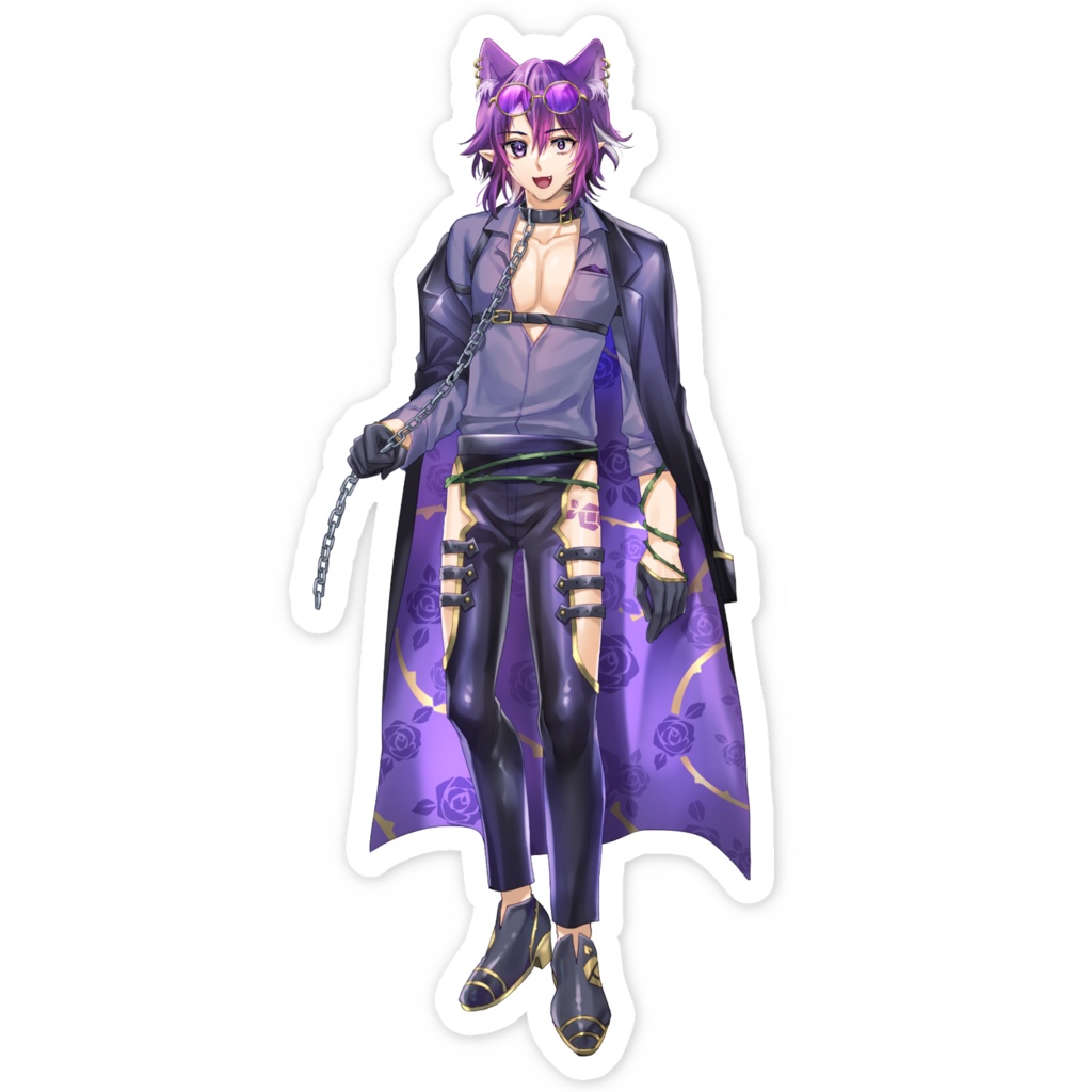 スマホステッカー ~ Rose・a・Leonora ~