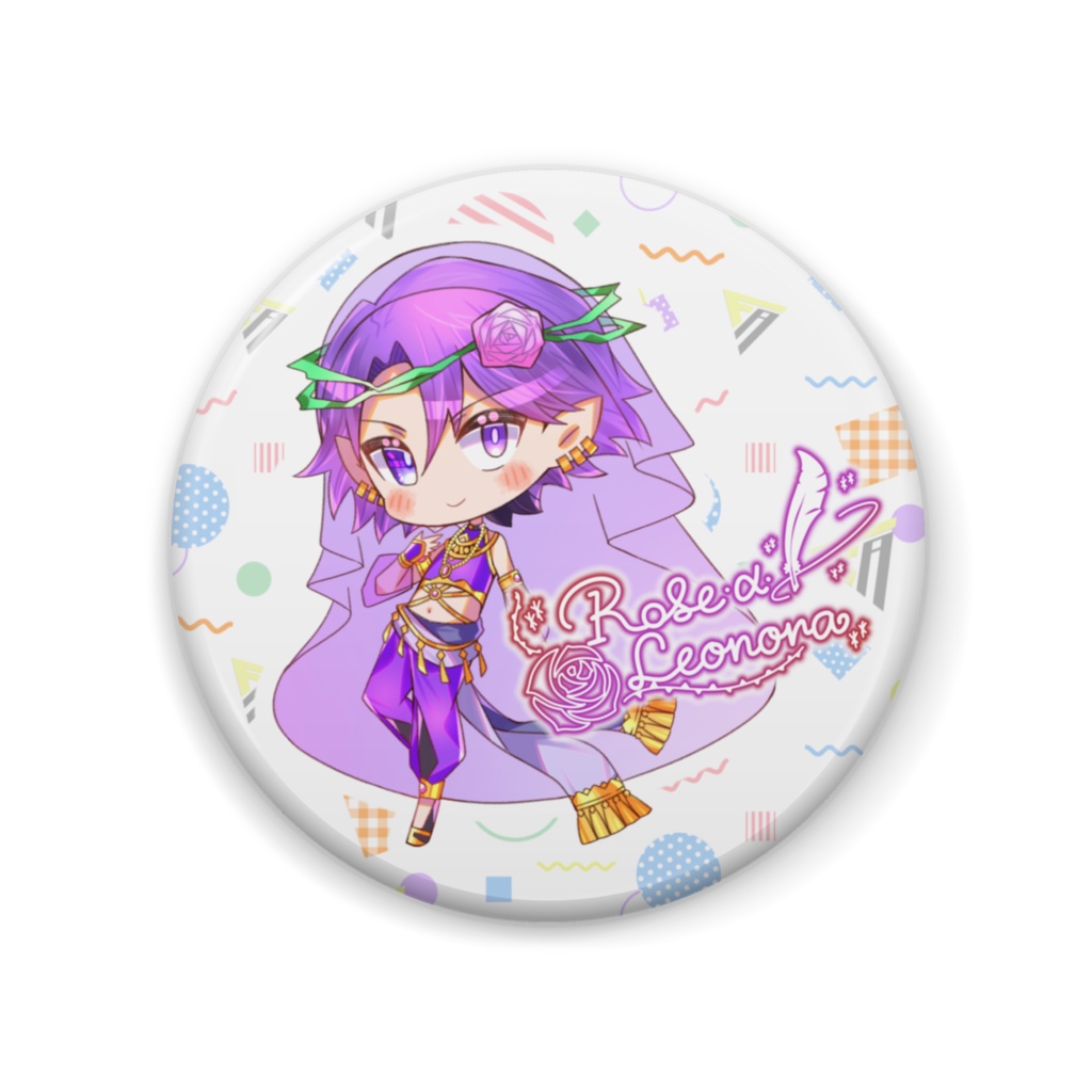 缶バッジ　~ Rose・α・Leonora ~