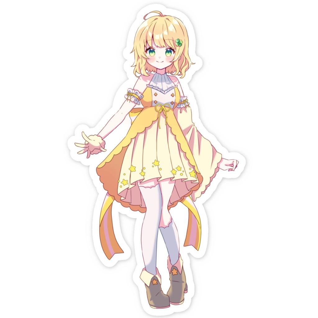 スマホステッカー 〜 四葉かりん 〜