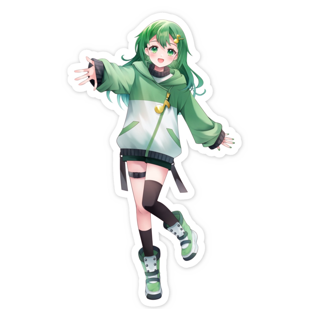 スマホステッカー ~ 翠りおん ~