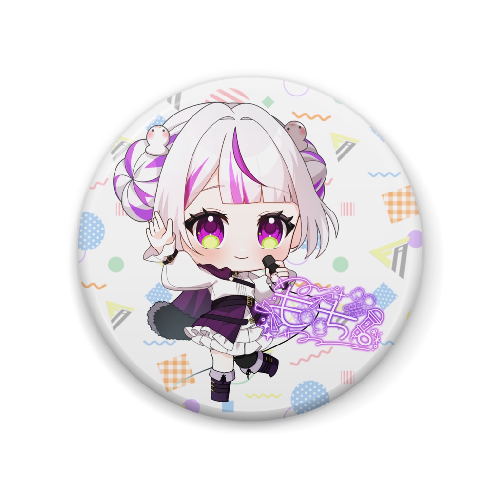 缶バッジ　~ もち。 ~