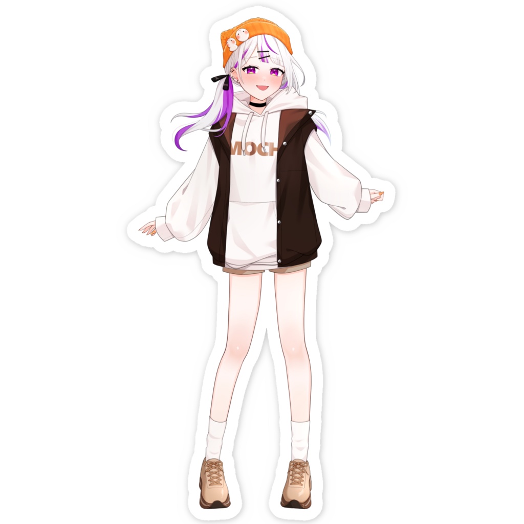 スマホステッカー ~ もち。 ~