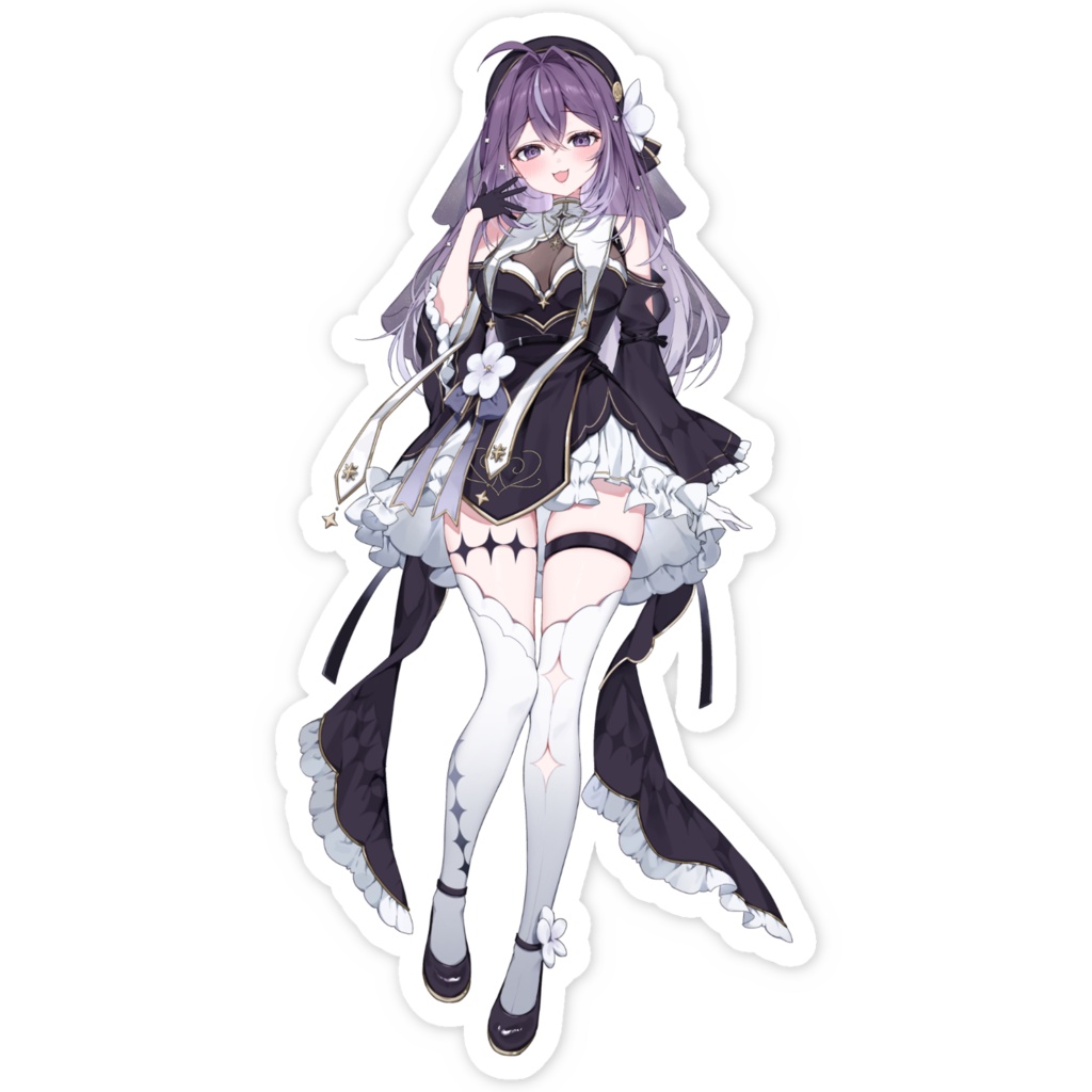 スマホステッカー ~ 白浄誓南 ~