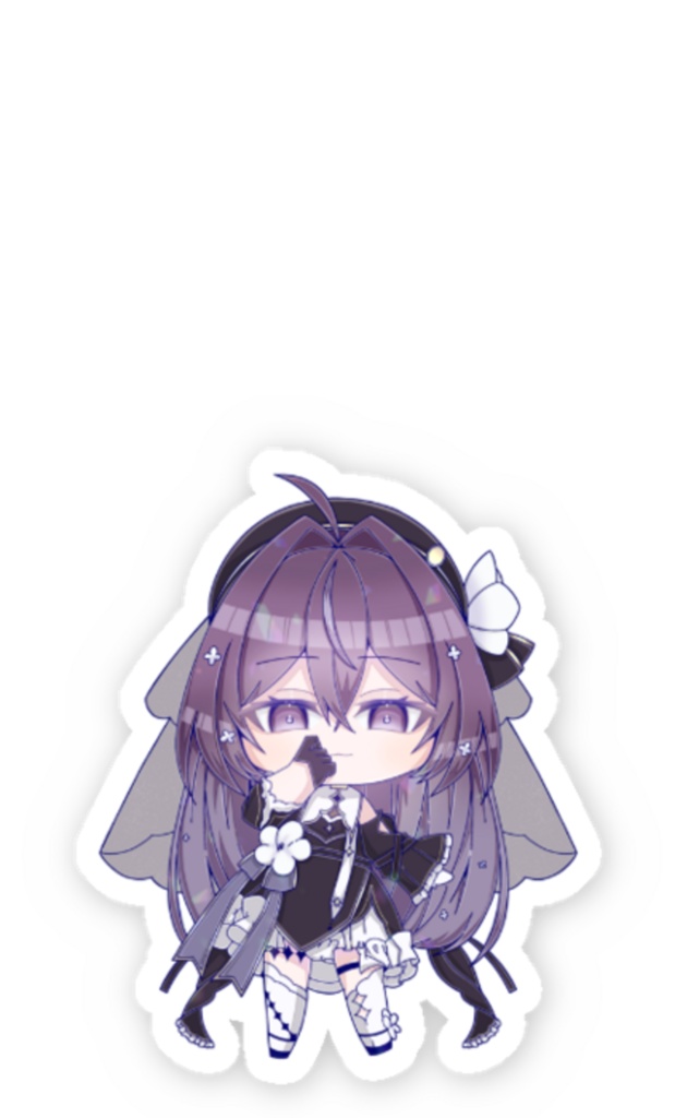 スマホステッカー ~ 白浄誓南 ~