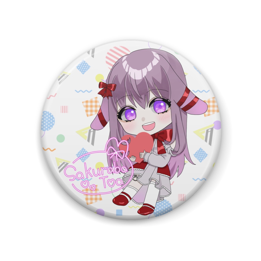 缶バッジ ~ 桜庭兎愛 ~