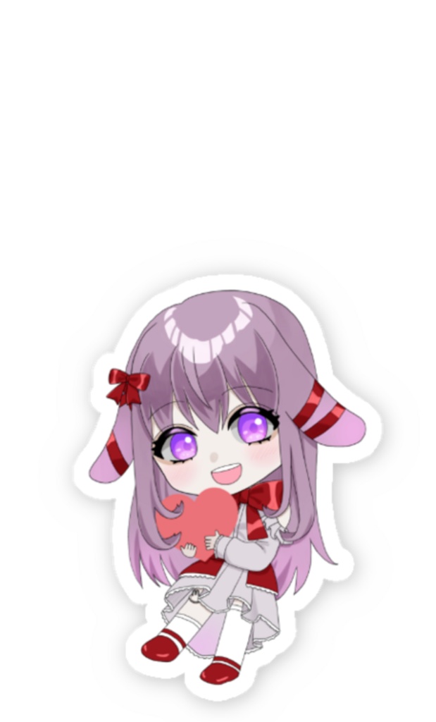 スマホステッカー ~ 桜庭兎愛 ~