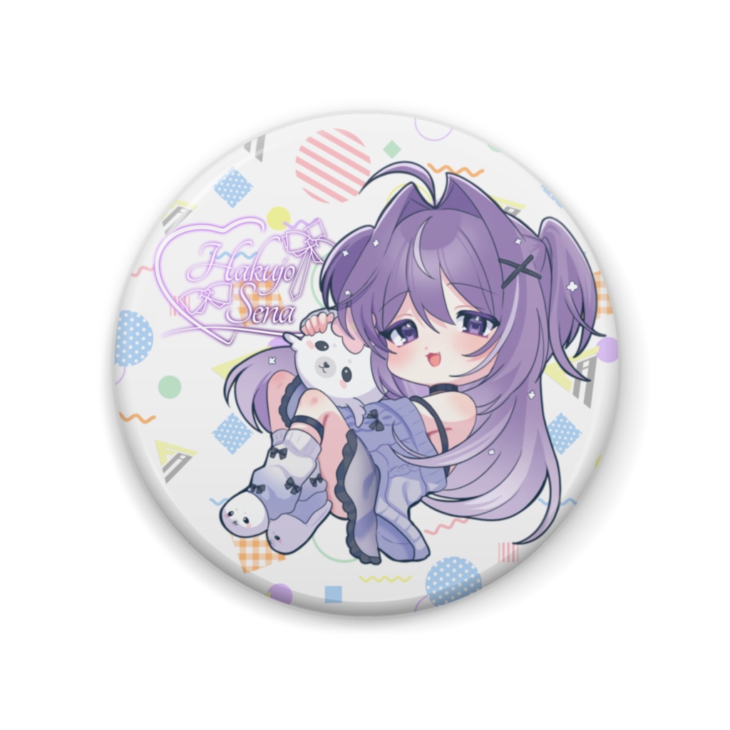 缶バッジ ~白浄誓南~