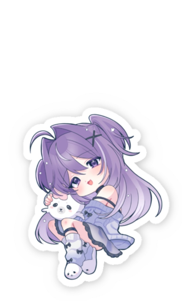 スマホステッカー ~白浄誓南~