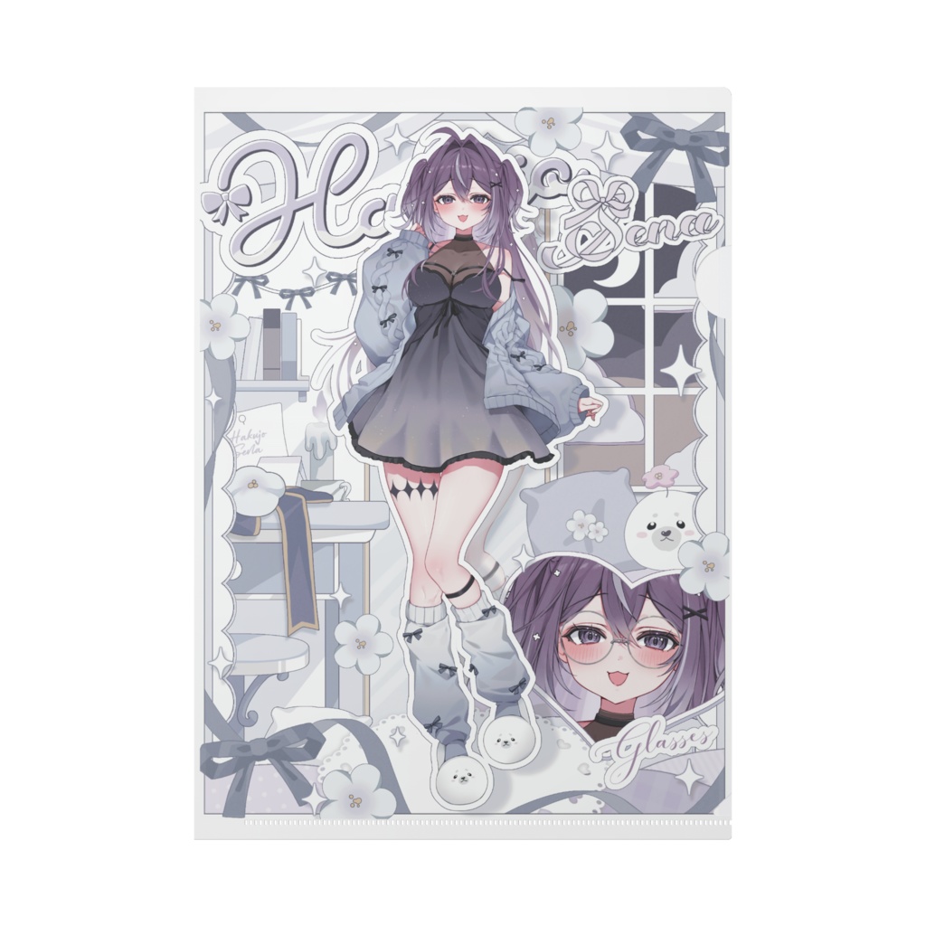 クリアファイル　~白浄誓南~