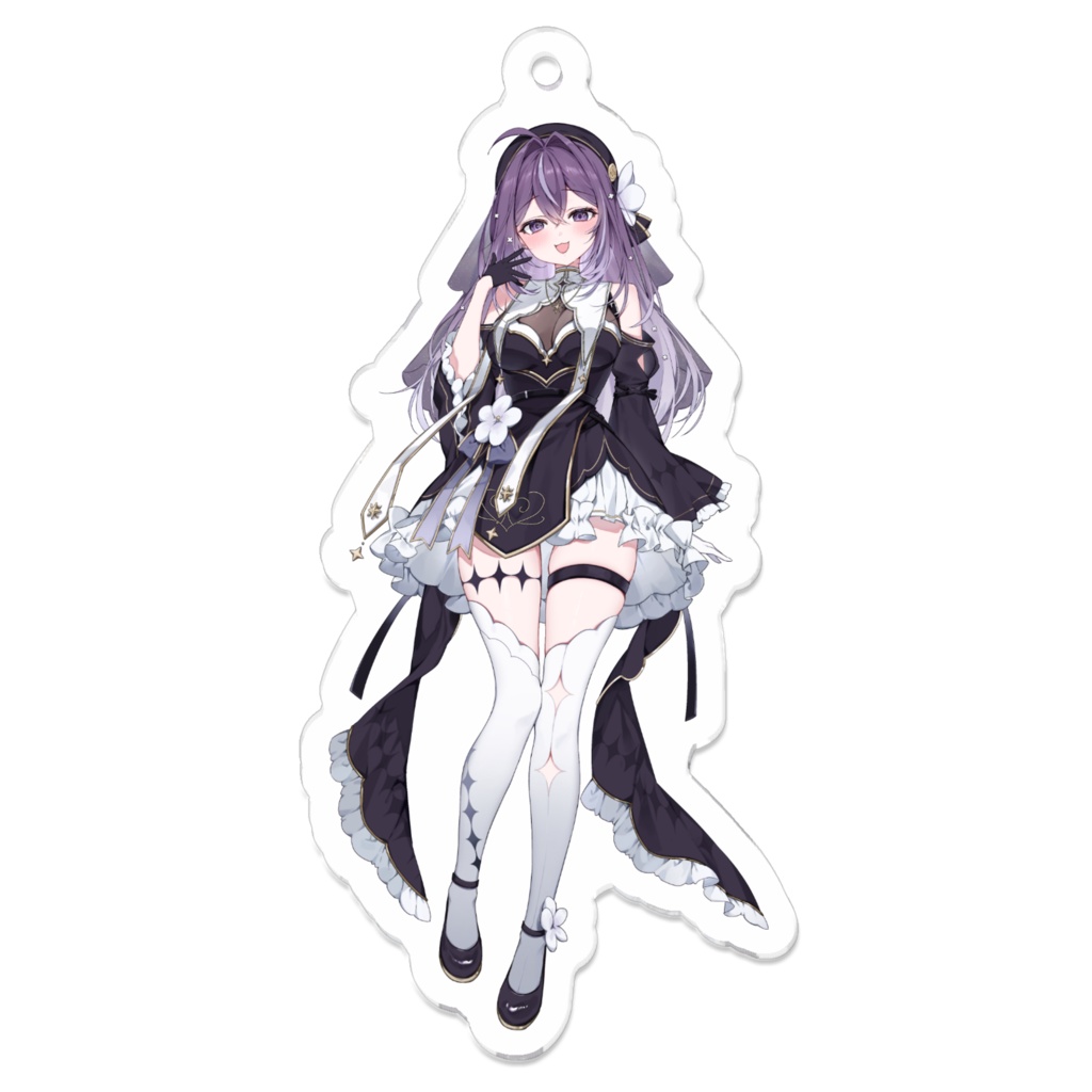 アクリルキーホルダー ~ 白浄誓南~