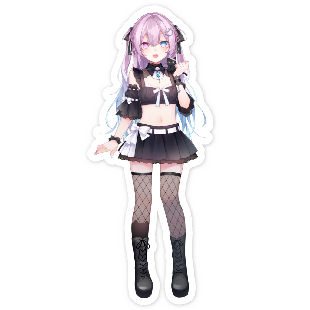 スマホステッカー ~蒼月やえ~