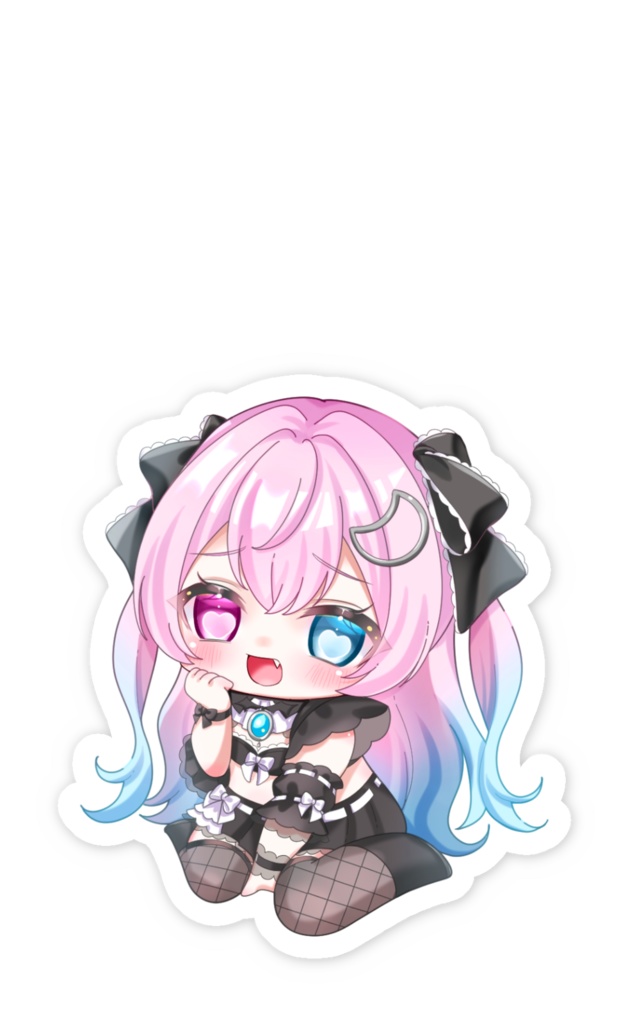 スマホステッカー ~蒼月やえ~