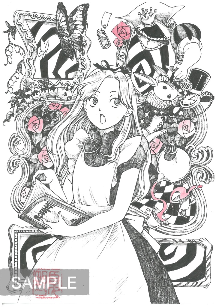 2L原画「アリス」