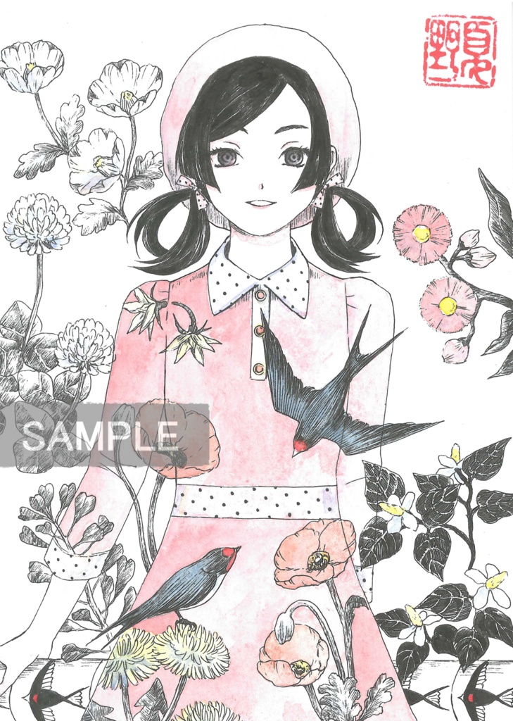 2L原画「お気に入りの服」