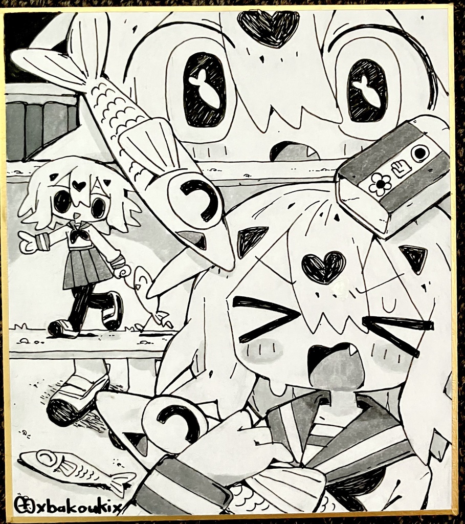 色紙原画