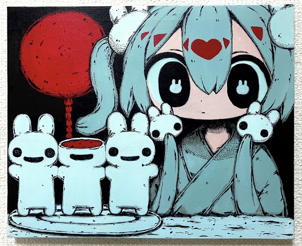 キャンバス原画(F3)