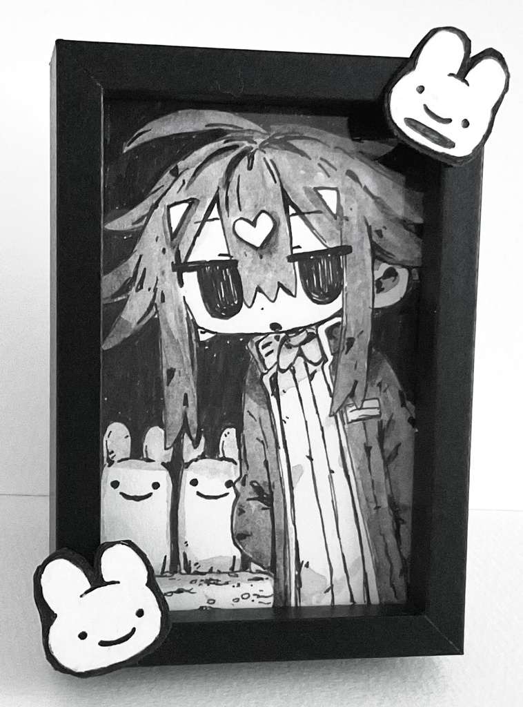 フレーム付きミニ原画