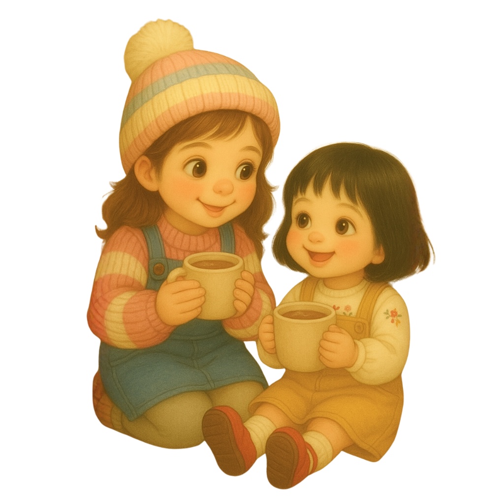 My Sweet Sister! Clip Art Set / 姉妹の物語風 クリップアート30セット(PNG)