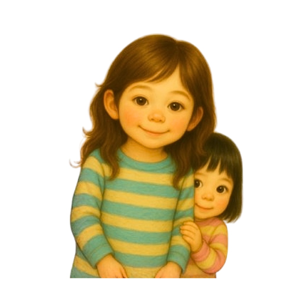 My Sweet Sister! Clip Art Set / 姉妹の物語風 クリップアート30セット(PNG)