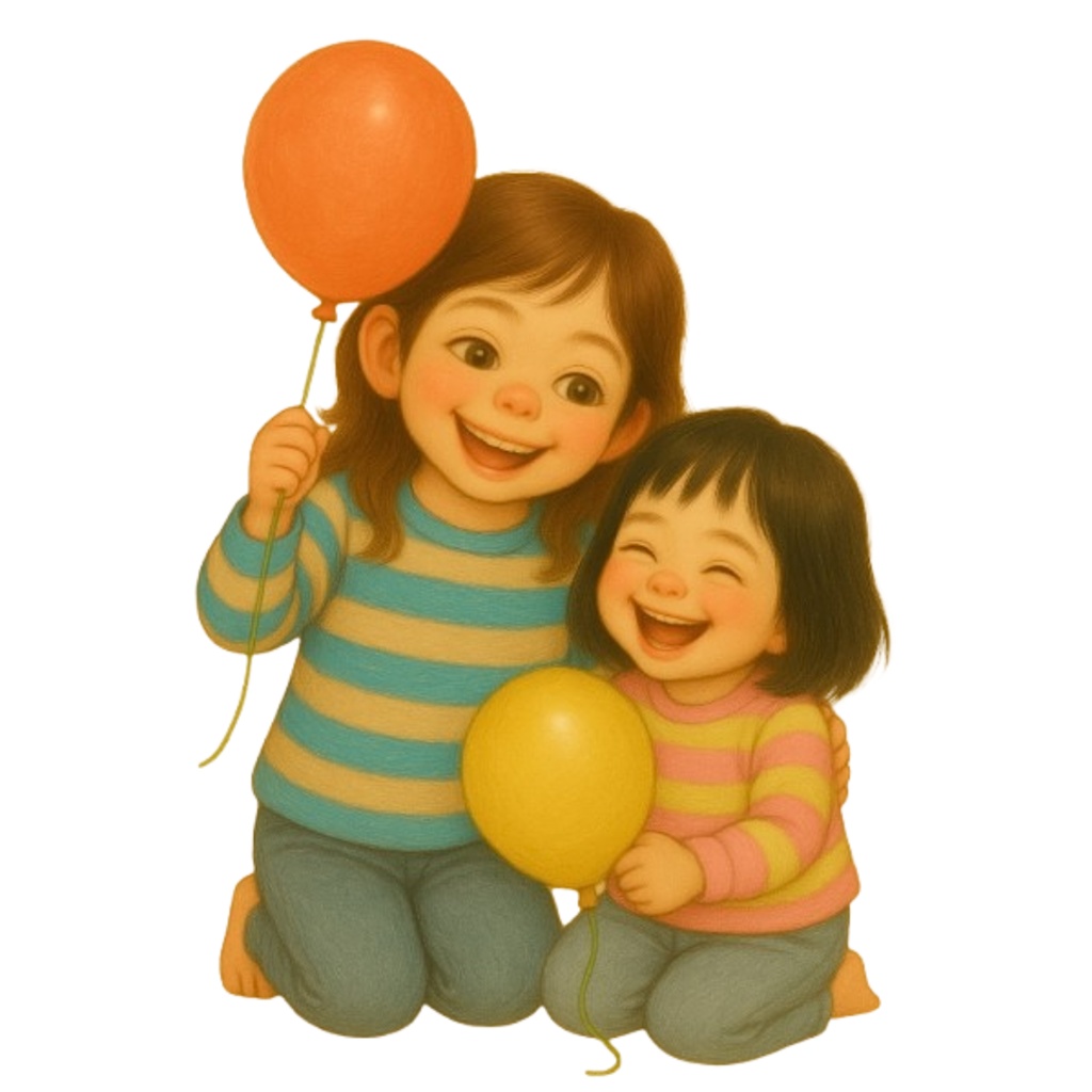 My Sweet Sister! Clip Art Set / 姉妹の物語風 クリップアート30セット(PNG)