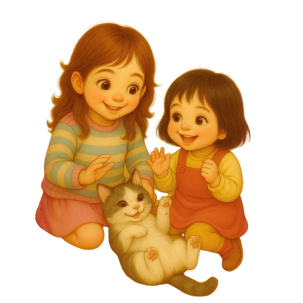 My Sweet Sister! Clip Art Set / 姉妹の物語風 クリップアート30セット(PNG)