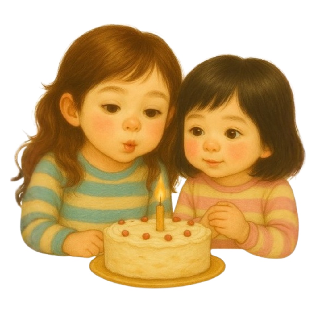 My Sweet Sister! Clip Art Set / 姉妹の物語風 クリップアート30セット(PNG)