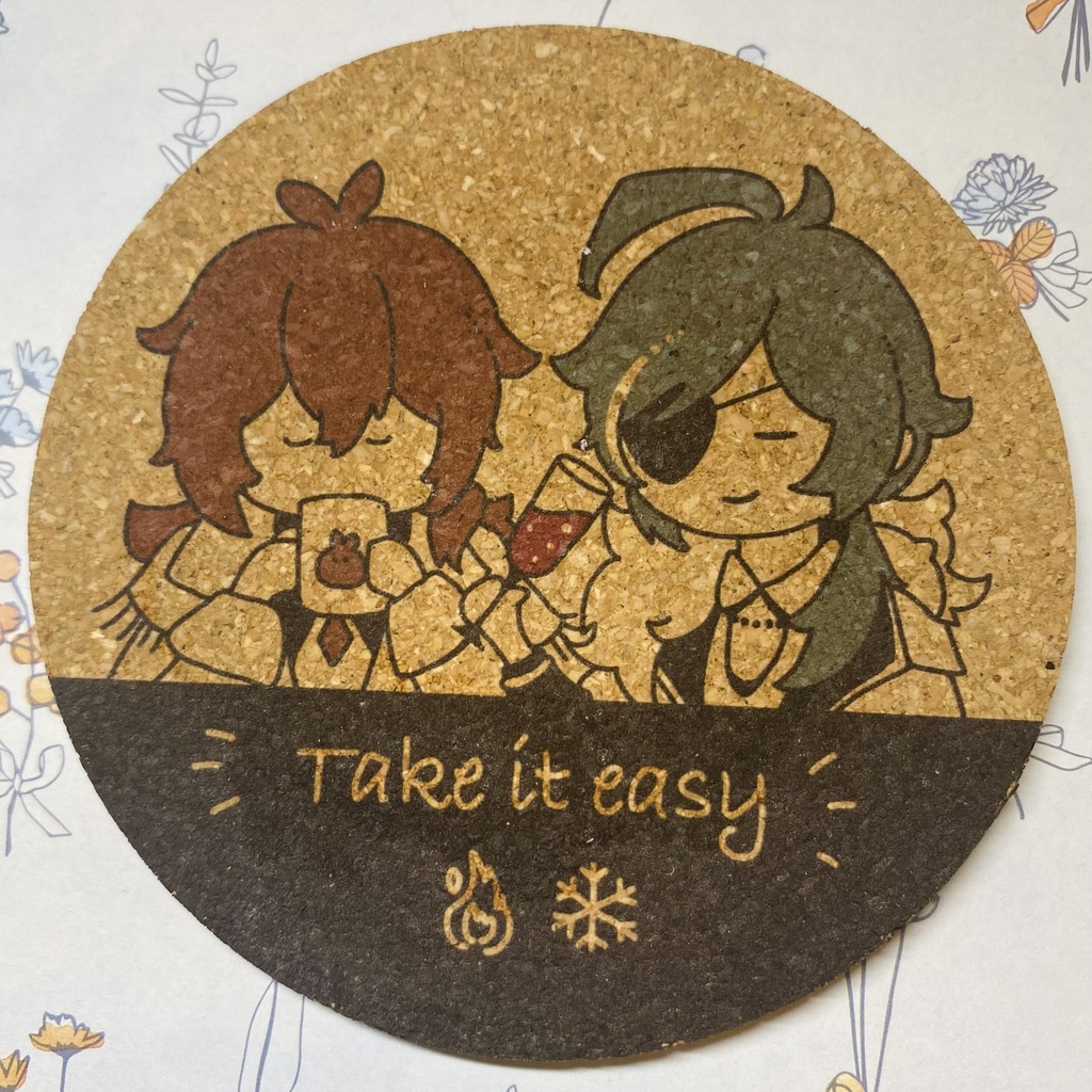 コルクコースター 3種