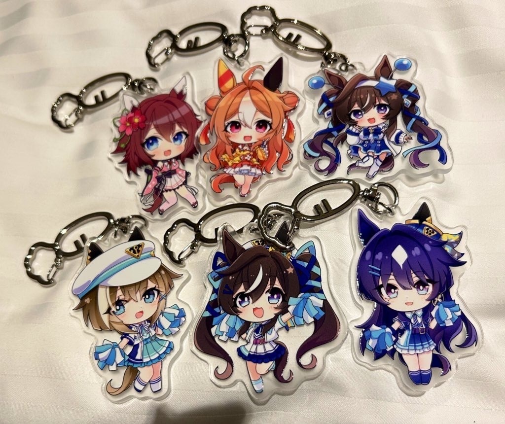 ウマ娘アクリルキーホルダー