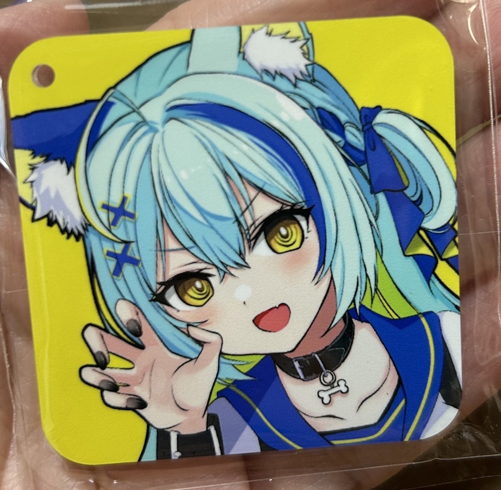 オリジナル アクリルキーホルダー 猫耳ガオー
